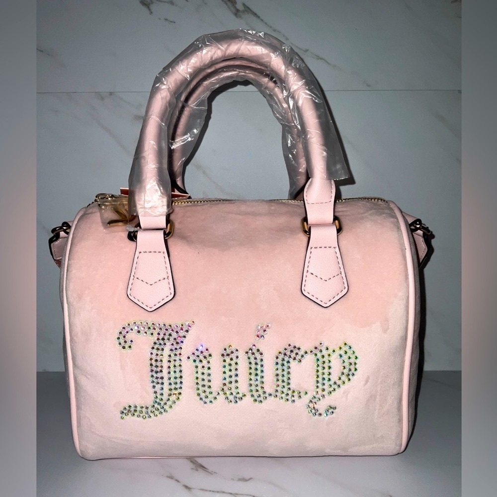 Juicy couture obsession satchel -powder blush